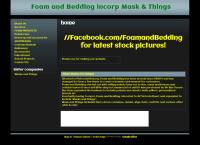 Foam and Bedding Incorp Masks and Things (Pty) Ltd's website