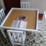 Uploaded by visitor on 2015/08/13 - To whom it may concern: 

I make Toddler Table and 4 chairs out of wood at R699 per set.  Should you be interested please Whats App or contact me. Johan 0791393629.