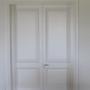 2 PANEL DOUBLE DOOR WITH BOLECTION MOULD