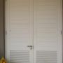 DOUBLE LOUVRE DOORS