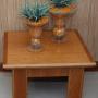 Coffee table with solid top