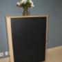Roller door filing cabinet