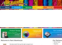 Paint Warehouse's website