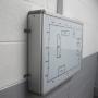 Multi zone electric fence mimic panel