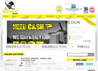 SA Auction Group's website