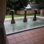FOUTAIN FROM THE GUESTHOUSE PATIO