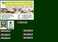 Avondrust Guesthouse's website