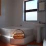 Main bathroom with shower and bath