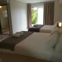 Family Suite on the garden level: Room 105