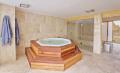 Jacuzzi, steam room, sauna