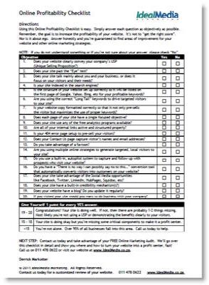 Profitability-Checklist