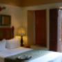 All rooms with double doors to garden or balcony