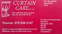 Curtain Care
