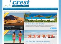 Crest Travel & Tours's website