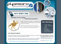 Pipeworx Plumbing's website