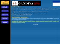 Gandiva Software's website