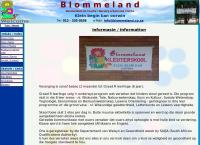 Blommeland Kleuterskool's website