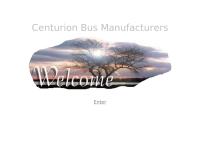 Centurion Bus Manufacturers