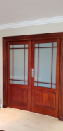 Wooden doors