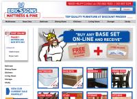 Ericssons Mattress & Pine CC's website