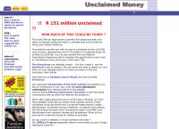 Unclaimed Money
