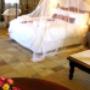 Inside the honeymoon huts