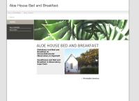 Aloe House Bed and Breakfast's website