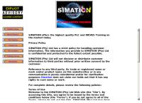 Simation (Pty) Ltd's website