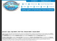 Spa 'n Bath Centre's website