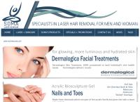 Soma Laser and Skincare's website