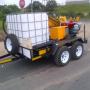 Complete Water Drilling Rig on trailer
