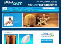 Saunazone CC's website