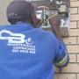 CB Main Employee working on vent motors