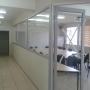 Partitioning with glass system 2