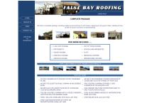 False Bay Roofing's website
