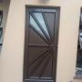 Bronze Single hinge door