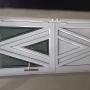 White Back and front door