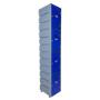 4 Tier plastic locker Flat top