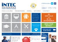 Intec College's website