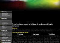 Lightning Printers / Screens and Signs's website