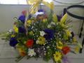 Basket of Fresh Flowers