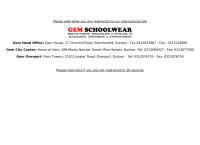 Gem Schoolwear Pty Ltd