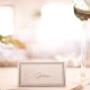 Tent-style Place Name Cards