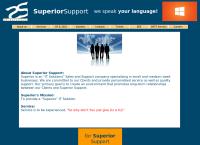Superior Support CC's website