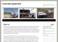 Concrete Pump Hire