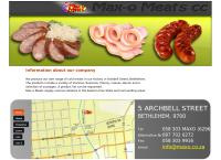 Max-o Meats CC's website