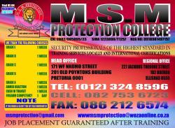 MSM PROTECTION SERVICES UNIT