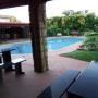 Veranda view at Double Room with pool view