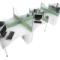 Call center cluster desking