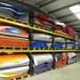 One rack of Sunbeds